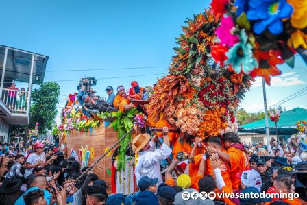 Santo Domingo de Guzmán regresa a su morada en Las Sierritas