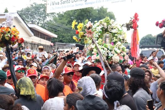 Santo Domingo de Guzmán regresa a su morada en Las Sierritas