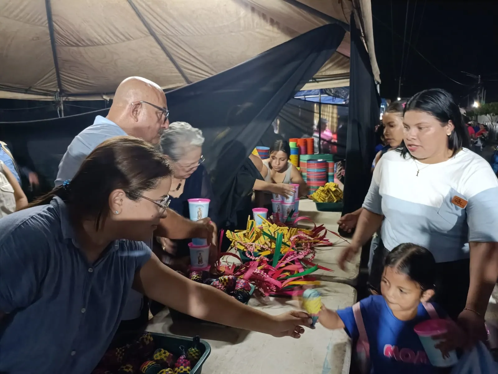 "Gritería Chiquita" en honor a la Asunción de María 