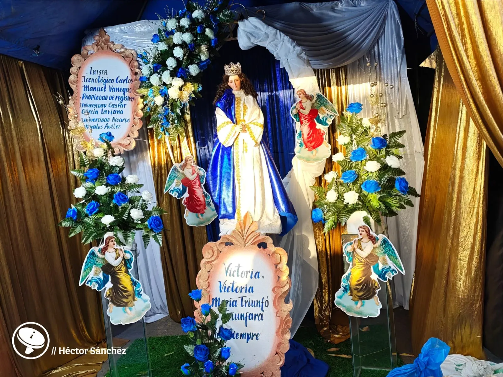 "Gritería Chiquita" en honor a la Asunción de María 