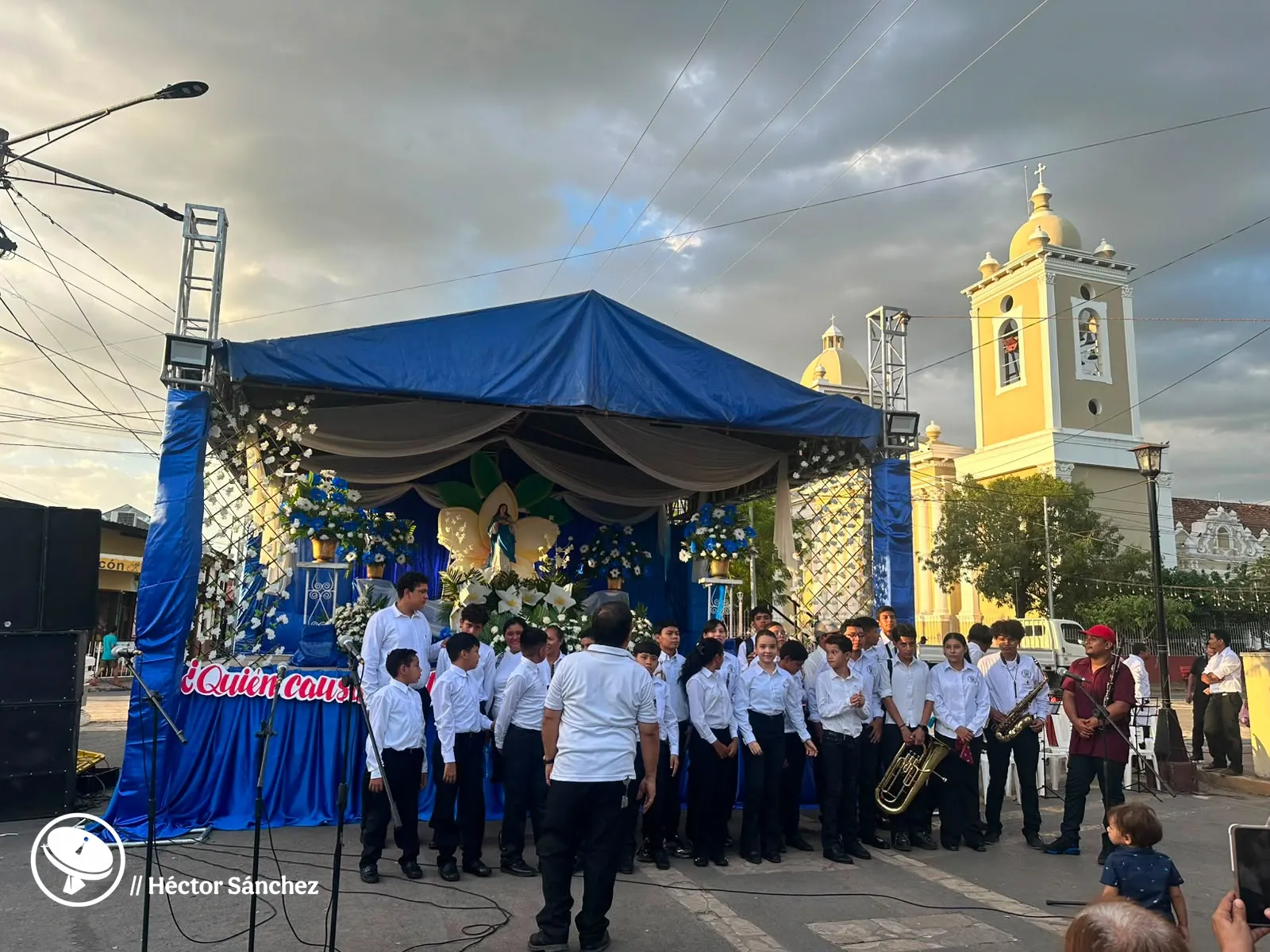 "Gritería Chiquita" en honor a la Asunción de María 