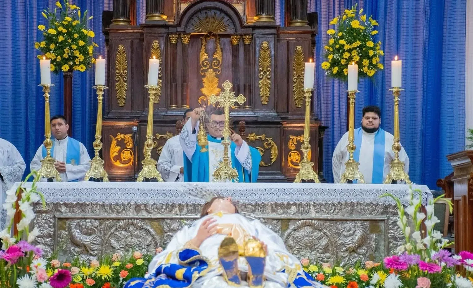 "Gritería Chiquita" en honor a la Asunción de María 