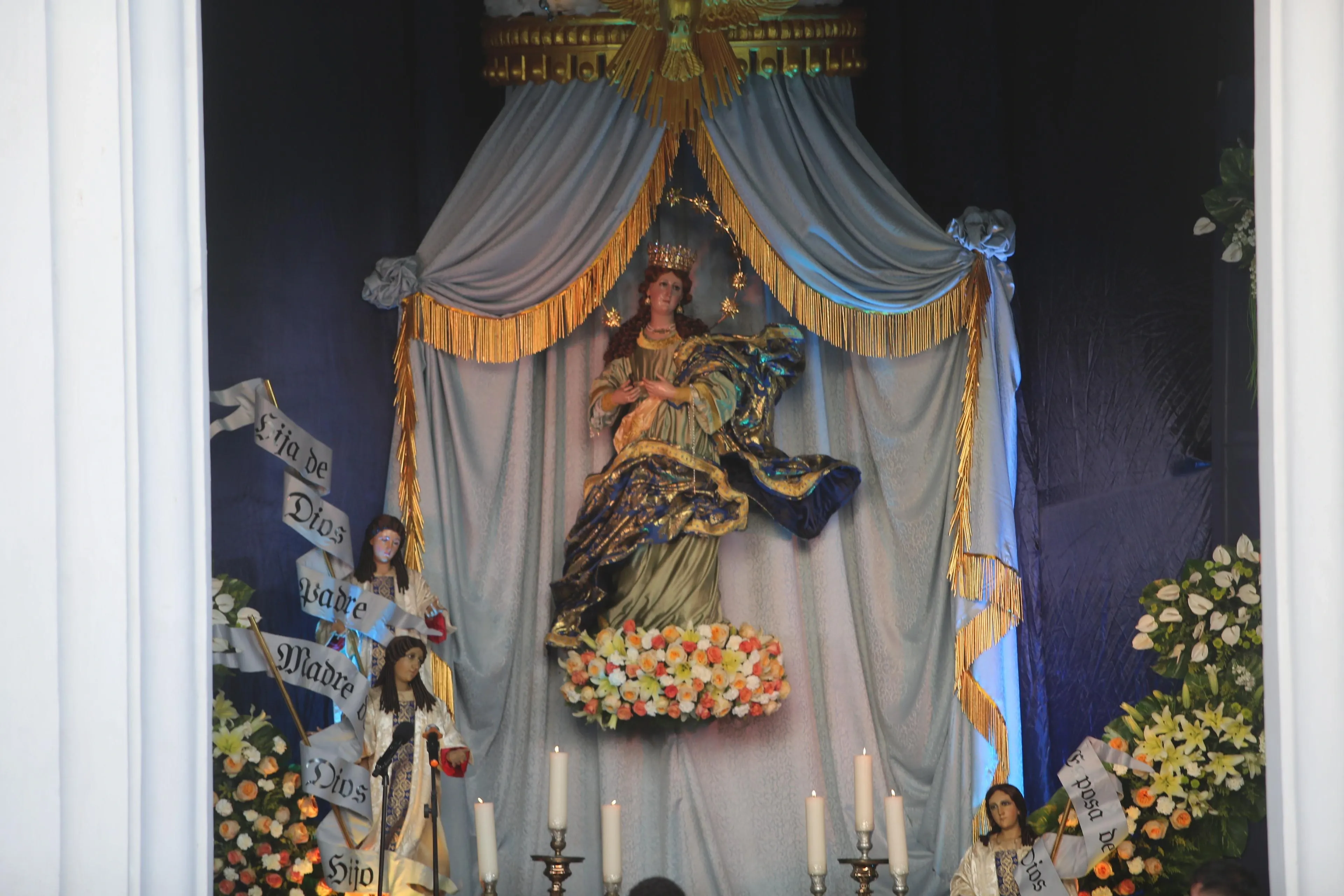 "Gritería Chiquita" en honor a la Asunción de María 
