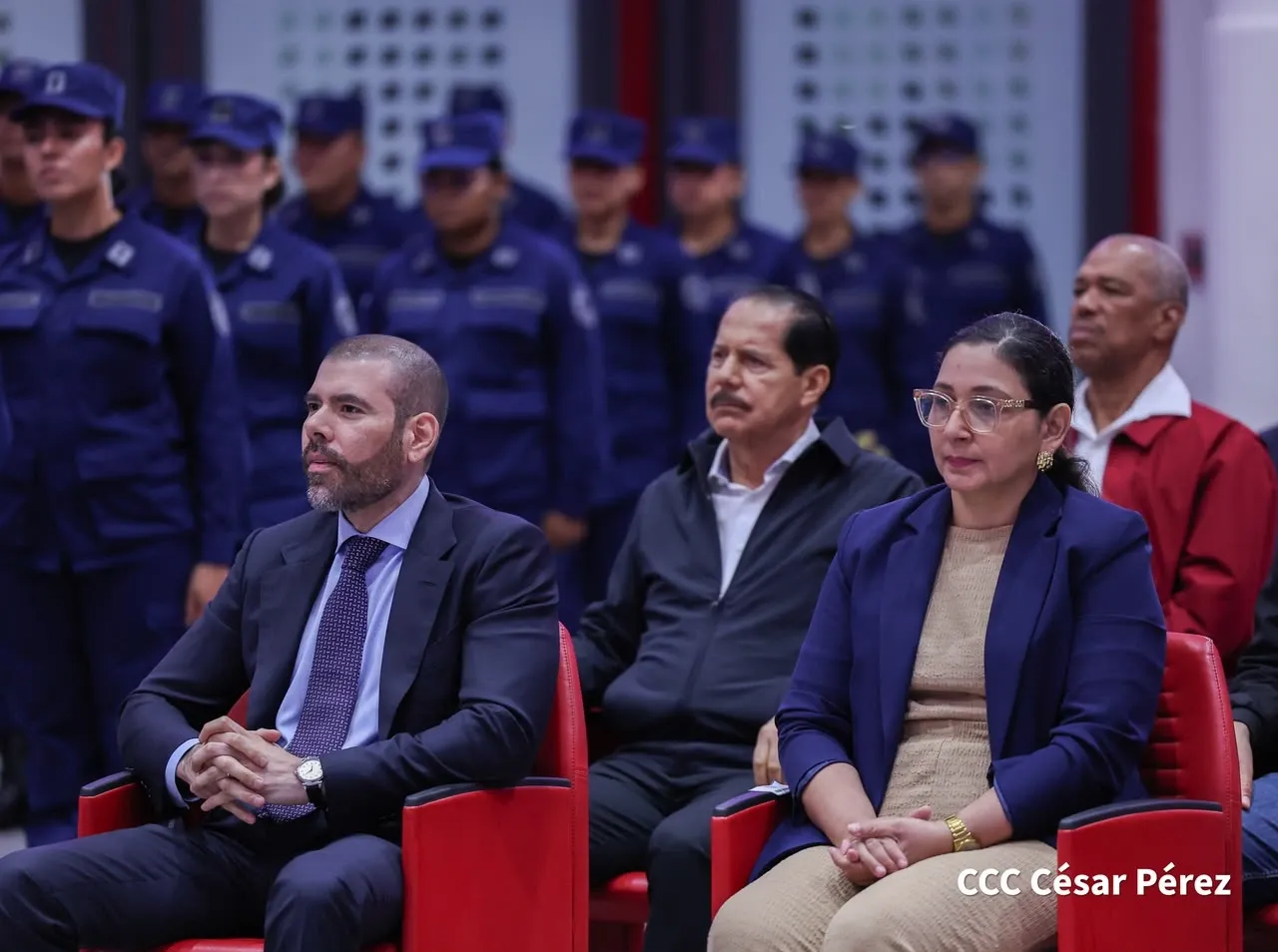 Acto del 46.º aniversario de fundación de la Fuerza Naval del Ejército de Nicaragua
