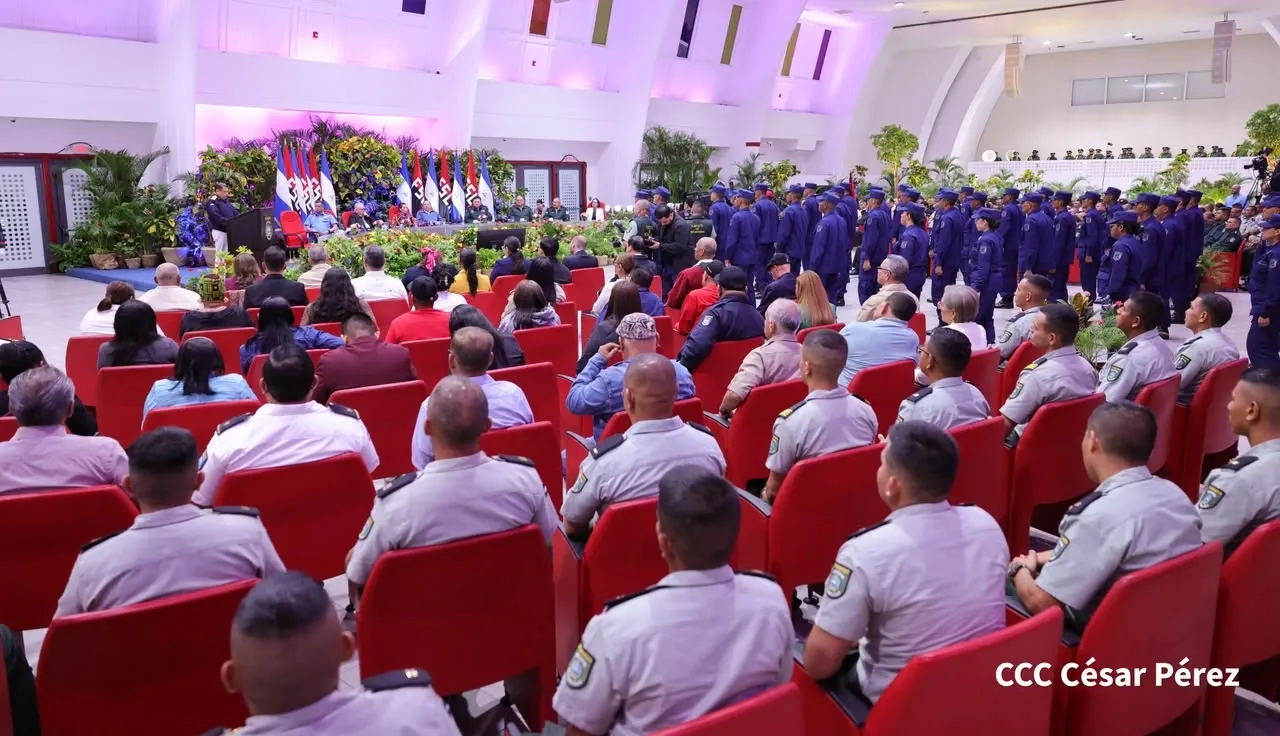 Acto del 46.º aniversario de fundación de la Fuerza Naval del Ejército de Nicaragua