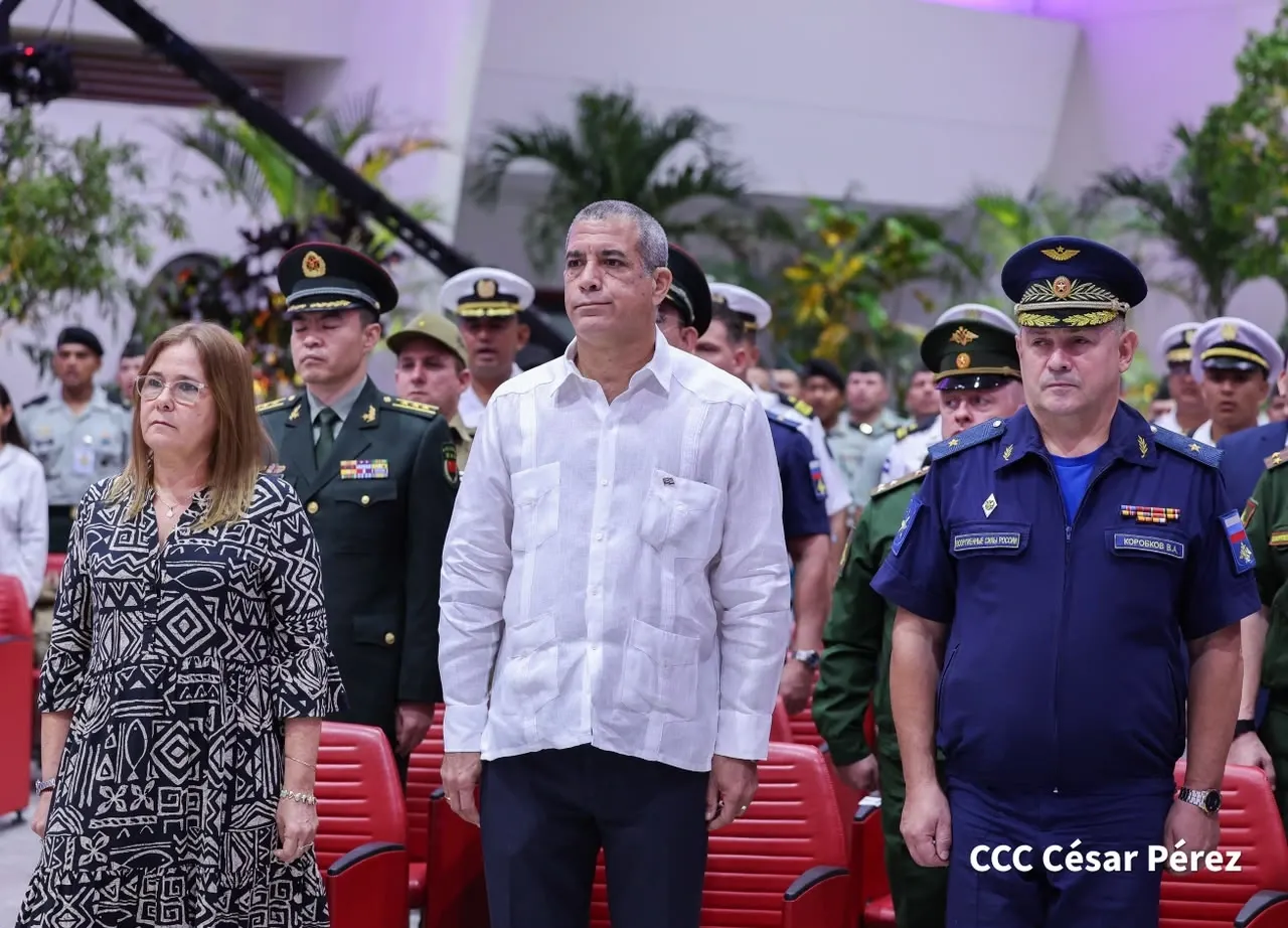 Acto del 46.º aniversario de fundación de la Fuerza Naval del Ejército de Nicaragua
