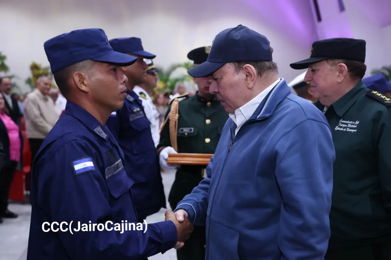 Acto del 46.º aniversario de fundación de la Fuerza Naval del Ejército de Nicaragua