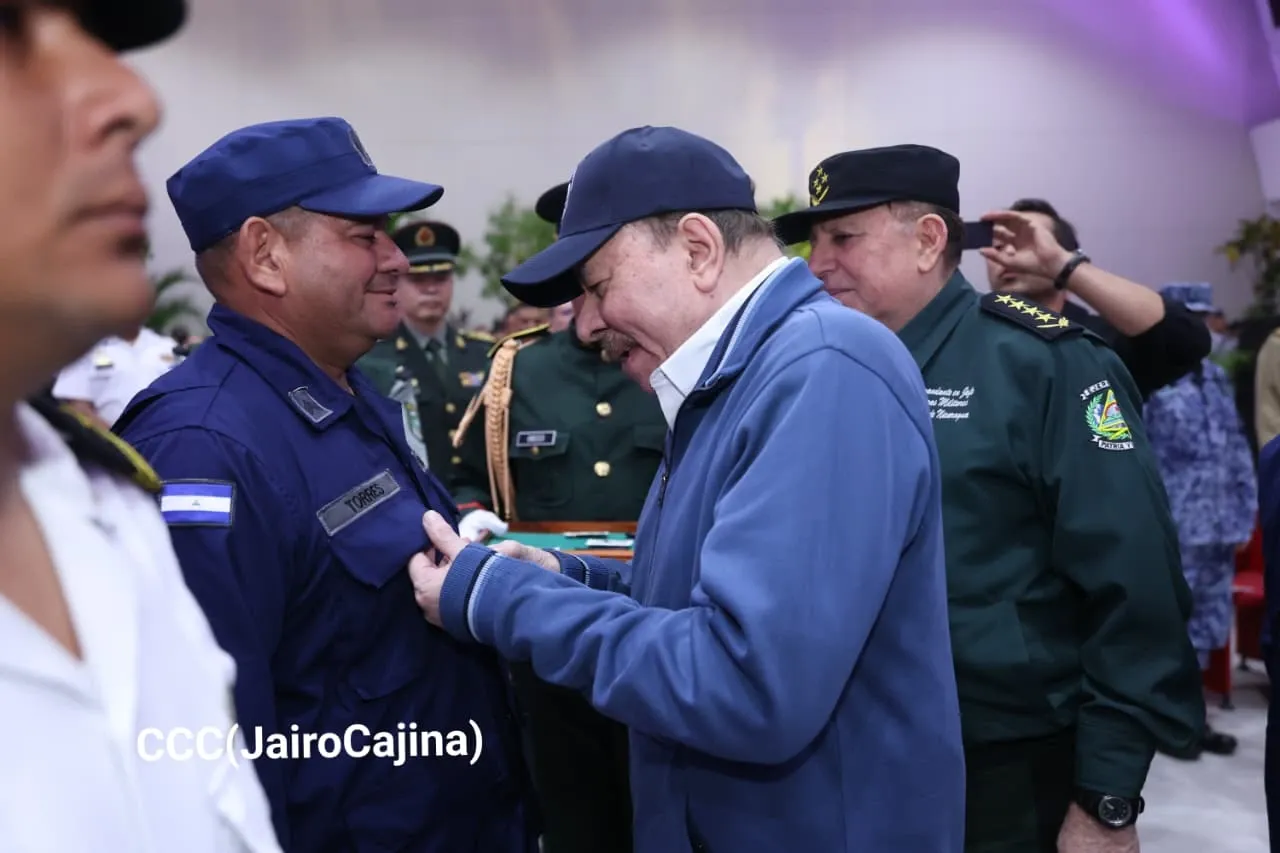 Acto del 46.º aniversario de fundación de la Fuerza Naval del Ejército de Nicaragua