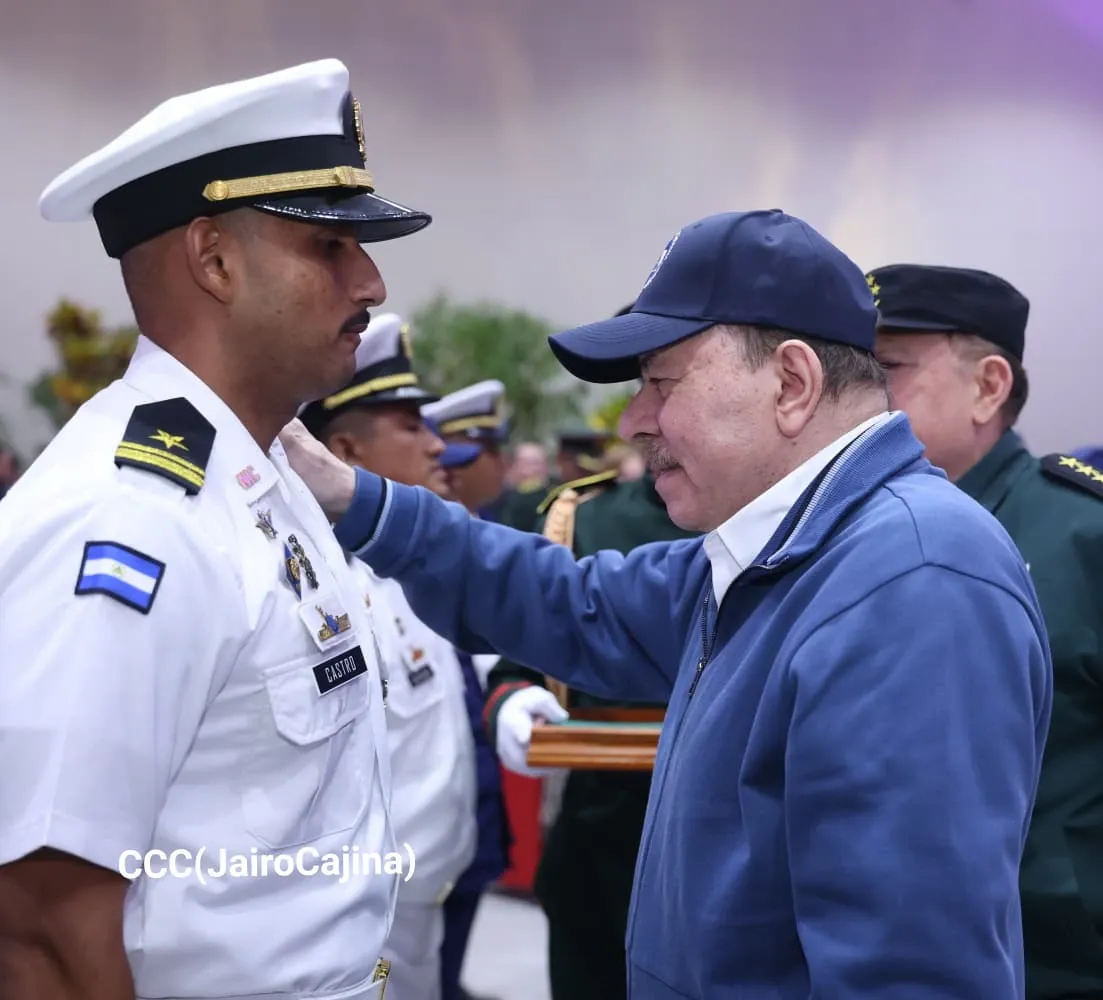 Acto del 46.º aniversario de fundación de la Fuerza Naval del Ejército de Nicaragua