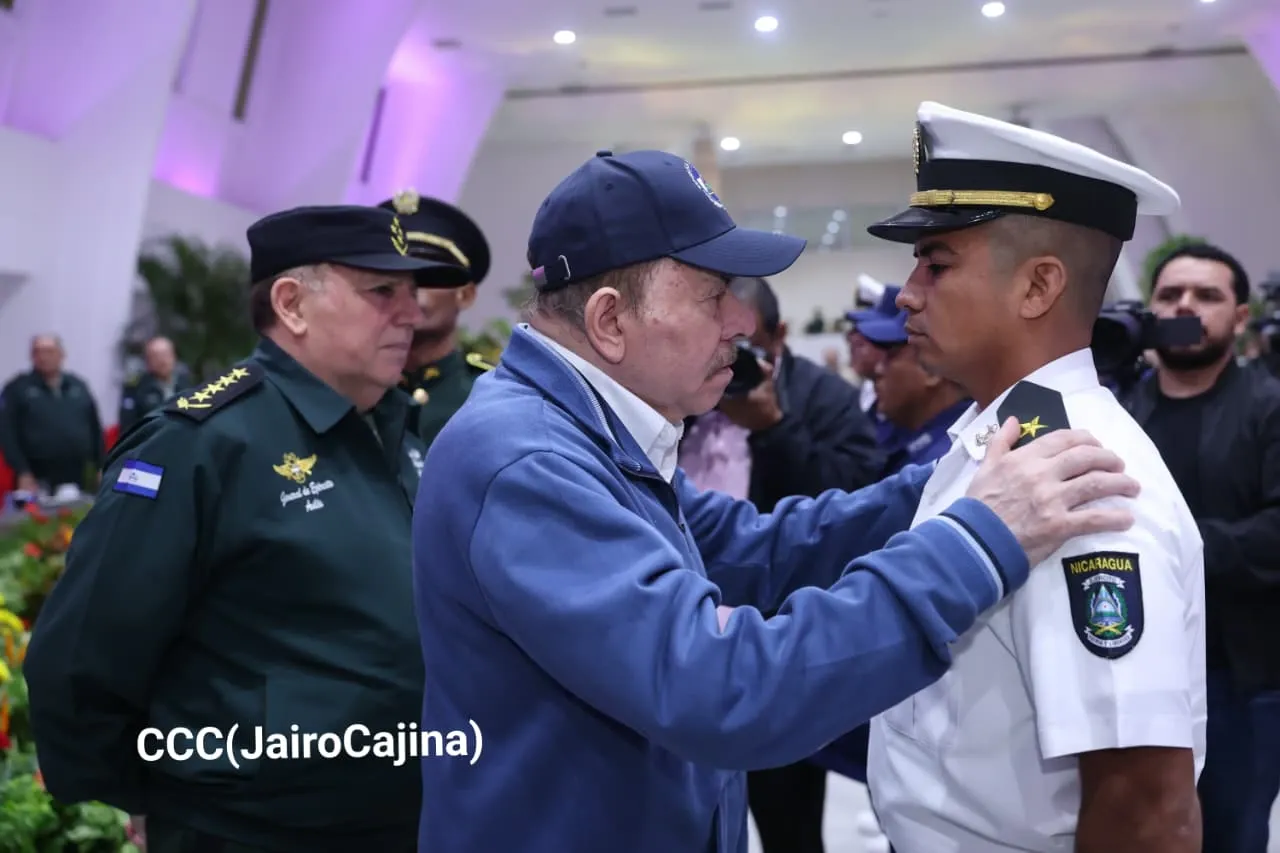 Acto del 46.º aniversario de fundación de la Fuerza Naval del Ejército de Nicaragua