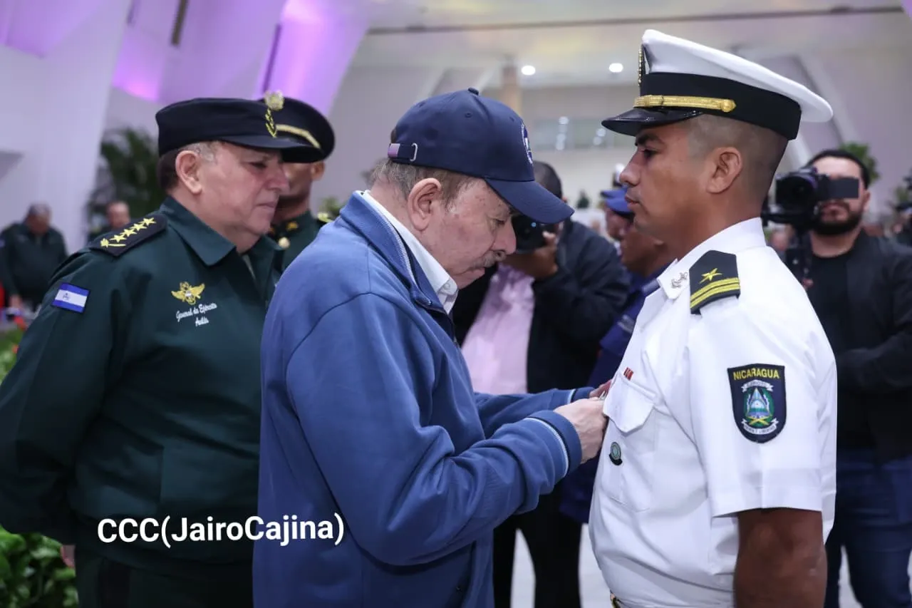 Acto del 46.º aniversario de fundación de la Fuerza Naval del Ejército de Nicaragua