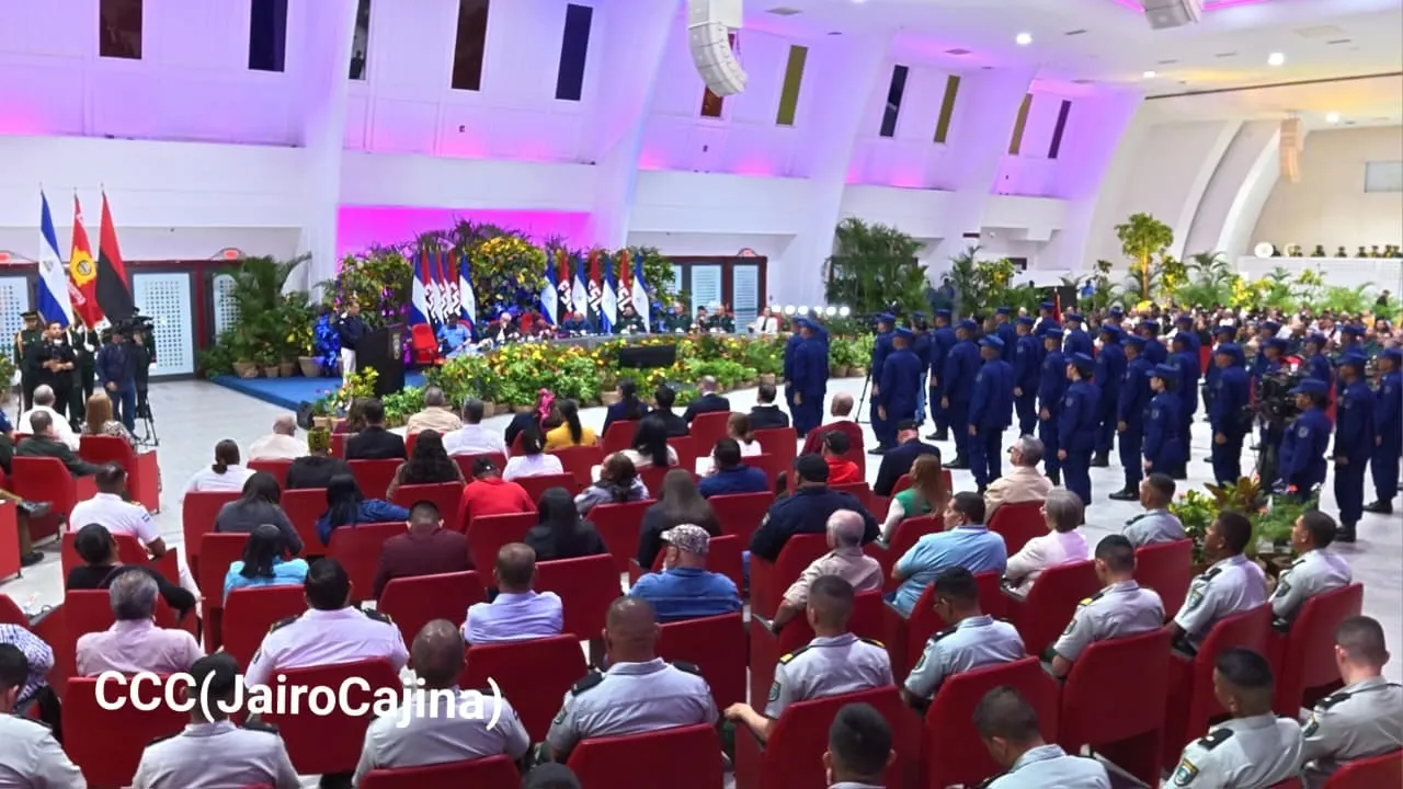 Acto del 46.º aniversario de fundación de la Fuerza Naval del Ejército de Nicaragua