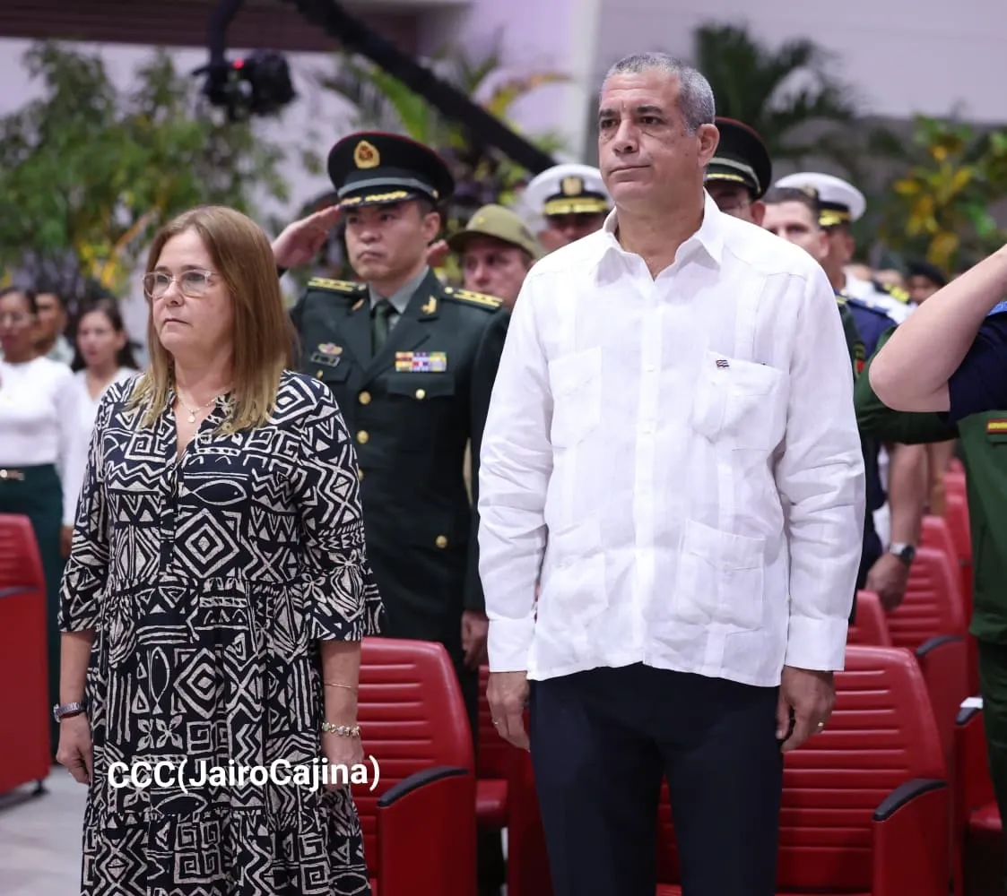 Acto del 46.º aniversario de fundación de la Fuerza Naval del Ejército de Nicaragua