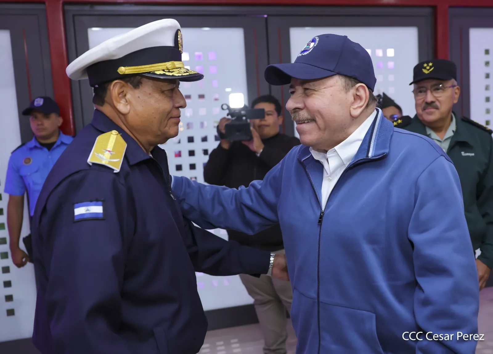 Acto del 46.º aniversario de fundación de la Fuerza Naval del Ejército de Nicaragua