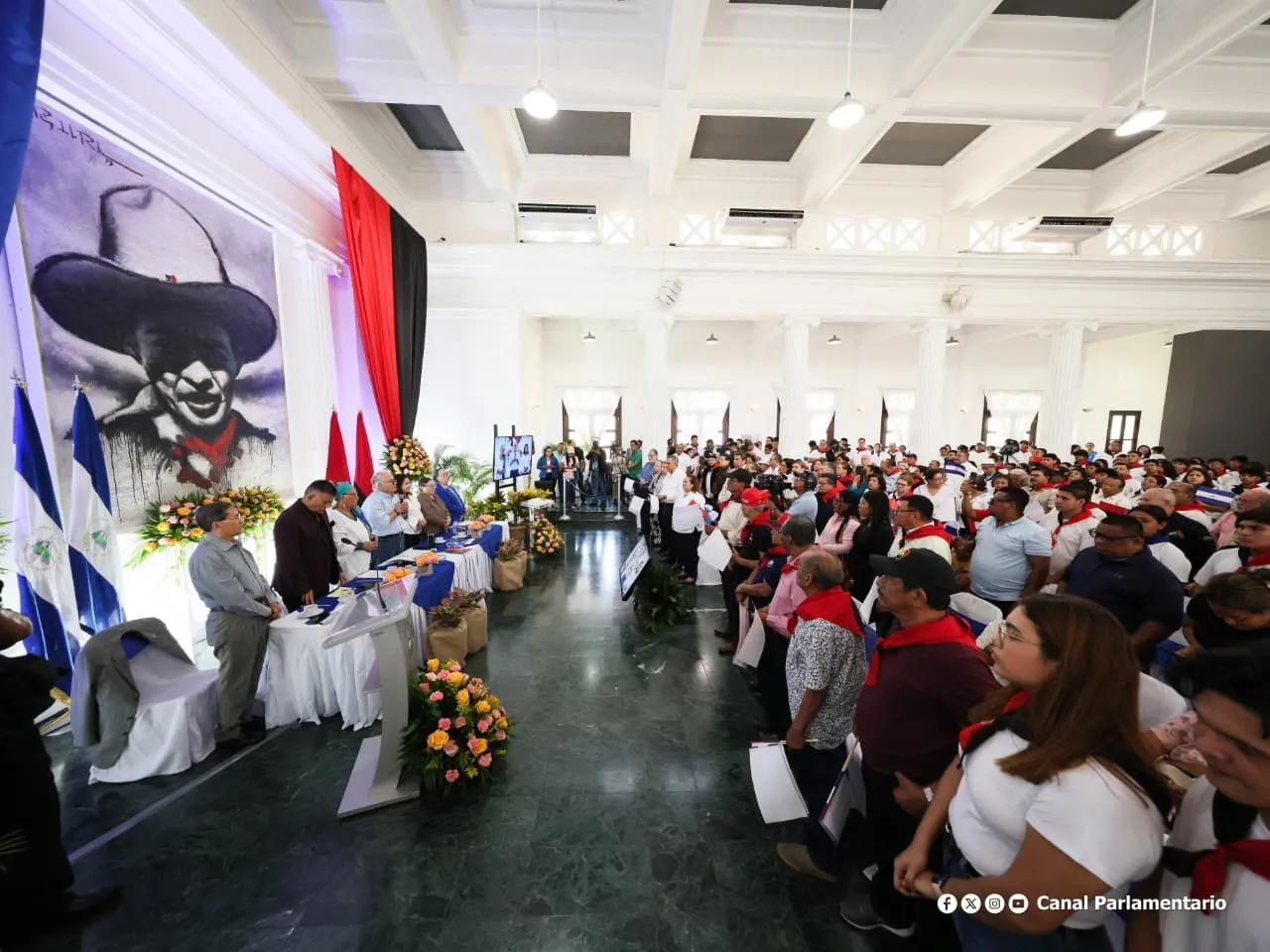 Sesión Especial del 48 aniversario de la Operación “Muerte al Somocismo, Comandante Carlos Fonseca Amador”
