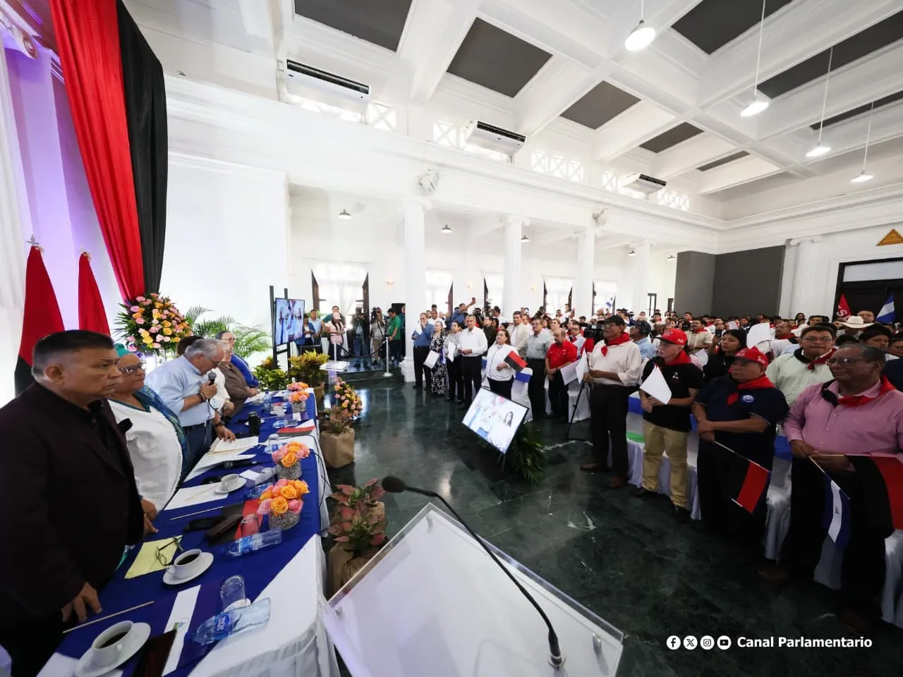 Sesión Especial del 48 aniversario de la Operación “Muerte al Somocismo, Comandante Carlos Fonseca Amador”