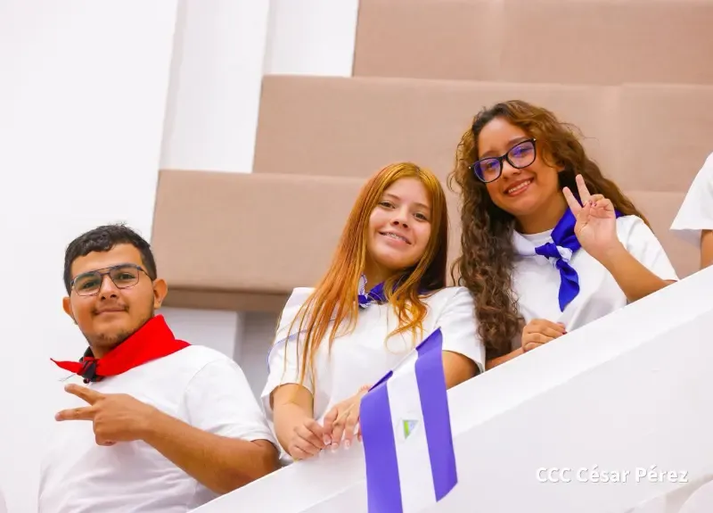 Juventud Sandinista y estudiantes participan en consulta sobre Reforma Constitucional