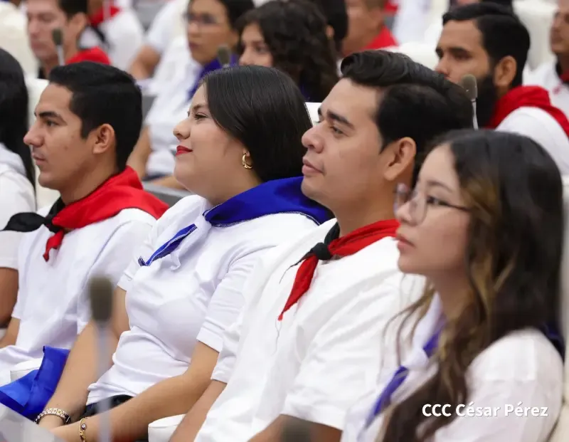 Juventud Sandinista y estudiantes participan en consulta sobre Reforma Constitucional