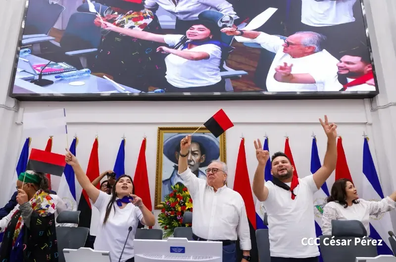 Juventud Sandinista y estudiantes participan en consulta sobre Reforma Constitucional