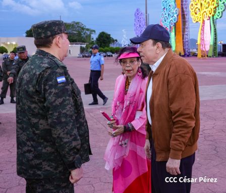 Acto del 47.° aniversario de fundación del Ejército de Nicaragua