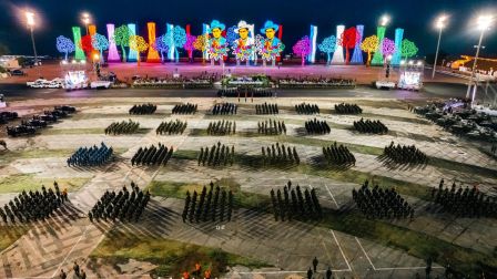 Acto del 47.° aniversario de fundación del Ejército de Nicaragua