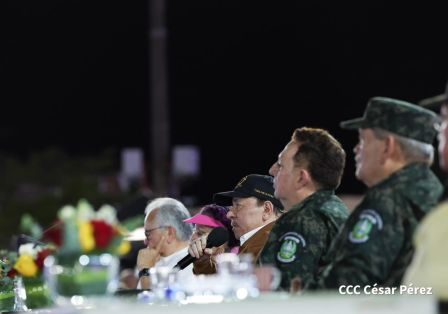Acto del 47.° aniversario de fundación del Ejército de Nicaragua