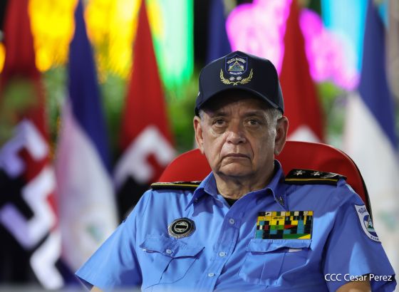 Acto del 47.° aniversario de fundación del Ejército de Nicaragua