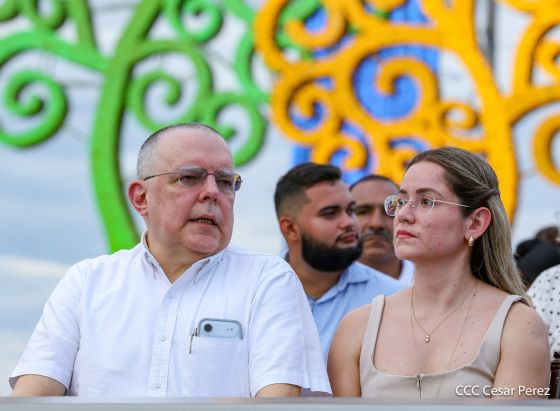 Acto del 47.° aniversario de fundación del Ejército de Nicaragua