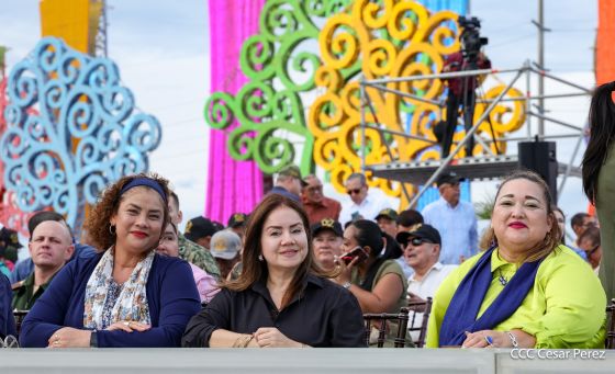 Acto del 47.° aniversario de fundación del Ejército de Nicaragua