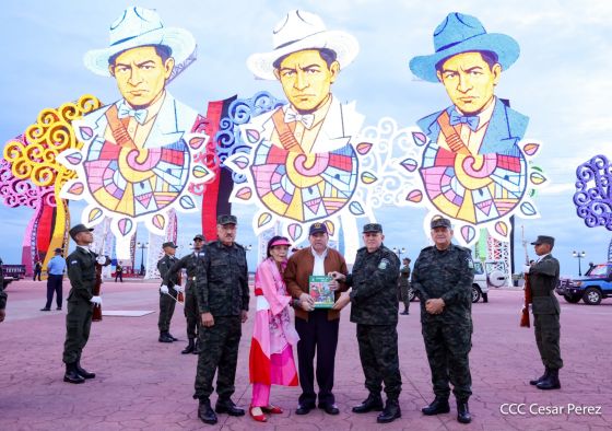 Acto del 47.° aniversario de fundación del Ejército de Nicaragua