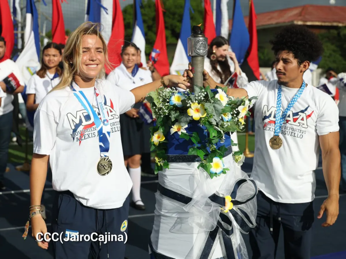 De Juventud Presidente a Juventud Presidente: Acto de recibimiento de la Antorcha Centroamericana en Managua