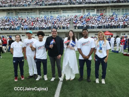 De Juventud Presidente a Juventud Presidente: Acto de recibimiento de la Antorcha Centroamericana en Managua