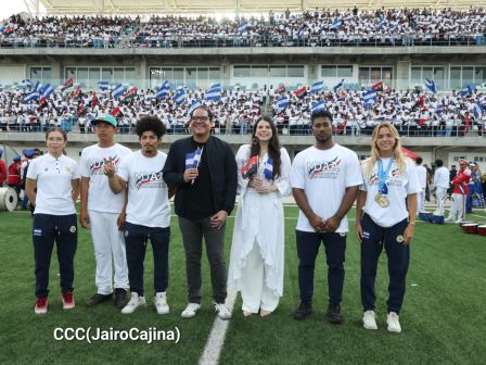 De Juventud Presidente a Juventud Presidente: Acto de recibimiento de la Antorcha Centroamericana en Managua