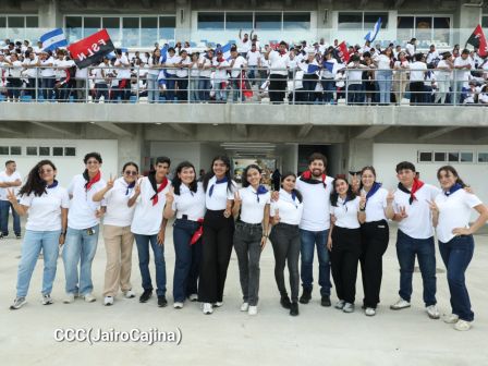 De Juventud Presidente a Juventud Presidente: Acto de recibimiento de la Antorcha Centroamericana en Managua