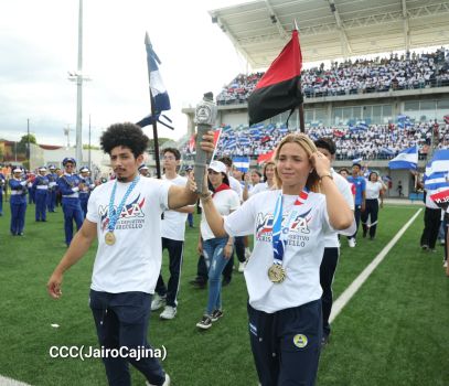 De Juventud Presidente a Juventud Presidente: Acto de recibimiento de la Antorcha Centroamericana en Managua