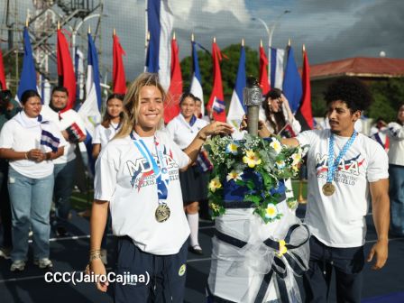 De Juventud Presidente a Juventud Presidente: Acto de recibimiento de la Antorcha Centroamericana en Managua