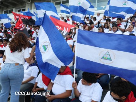 De Juventud Presidente a Juventud Presidente: Acto de recibimiento de la Antorcha Centroamericana en Managua