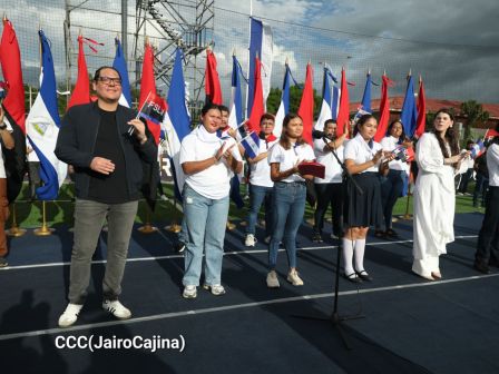 De Juventud Presidente a Juventud Presidente: Acto de recibimiento de la Antorcha Centroamericana en Managua
