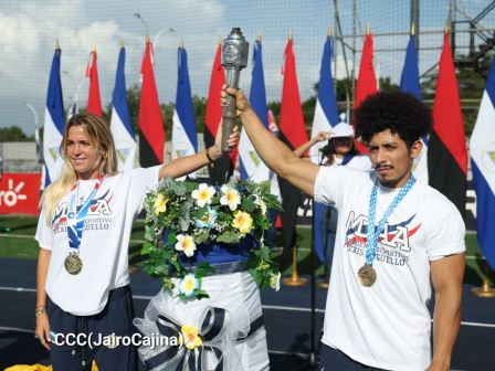 De Juventud Presidente a Juventud Presidente: Acto de recibimiento de la Antorcha Centroamericana en Managua