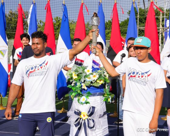 De Juventud Presidente a Juventud Presidente: Acto de recibimiento de la Antorcha Centroamericana en Managua