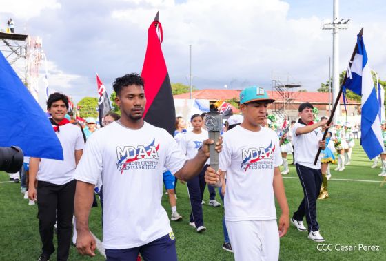 De Juventud Presidente a Juventud Presidente: Acto de recibimiento de la Antorcha Centroamericana en Managua