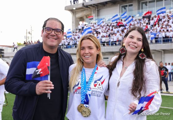 De Juventud Presidente a Juventud Presidente: Acto de recibimiento de la Antorcha Centroamericana en Managua