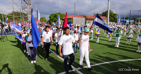 De Juventud Presidente a Juventud Presidente: Acto de recibimiento de la Antorcha Centroamericana en Managua