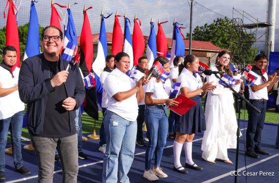 De Juventud Presidente a Juventud Presidente: Acto de recibimiento de la Antorcha Centroamericana en Managua
