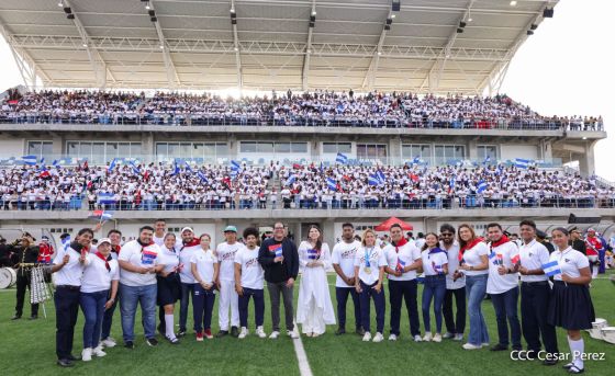De Juventud Presidente a Juventud Presidente: Acto de recibimiento de la Antorcha Centroamericana en Managua