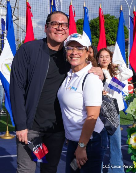 De Juventud Presidente a Juventud Presidente: Acto de recibimiento de la Antorcha Centroamericana en Managua
