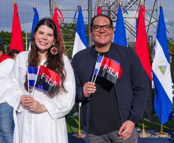De Juventud Presidente a Juventud Presidente: Acto de recibimiento de la Antorcha Centroamericana en Managua