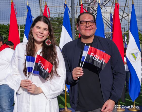 De Juventud Presidente a Juventud Presidente: Acto de recibimiento de la Antorcha Centroamericana en Managua