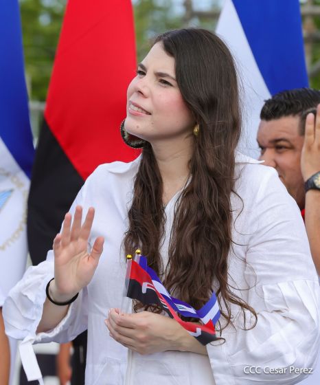 De Juventud Presidente a Juventud Presidente: Acto de recibimiento de la Antorcha Centroamericana en Managua