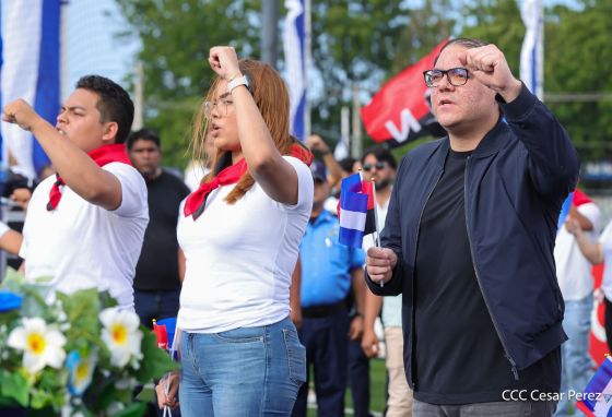De Juventud Presidente a Juventud Presidente: Acto de recibimiento de la Antorcha Centroamericana en Managua